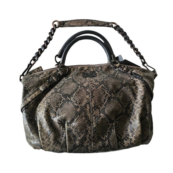 Coach Madison Sophia Snakeskin Hobo Shoulder Bag Limited Edition - Picture 2 of 11